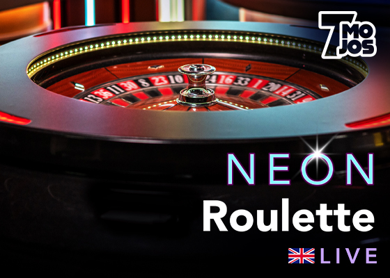 neon roulette visual