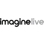 imagine live logo black